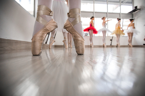 aula de ballet